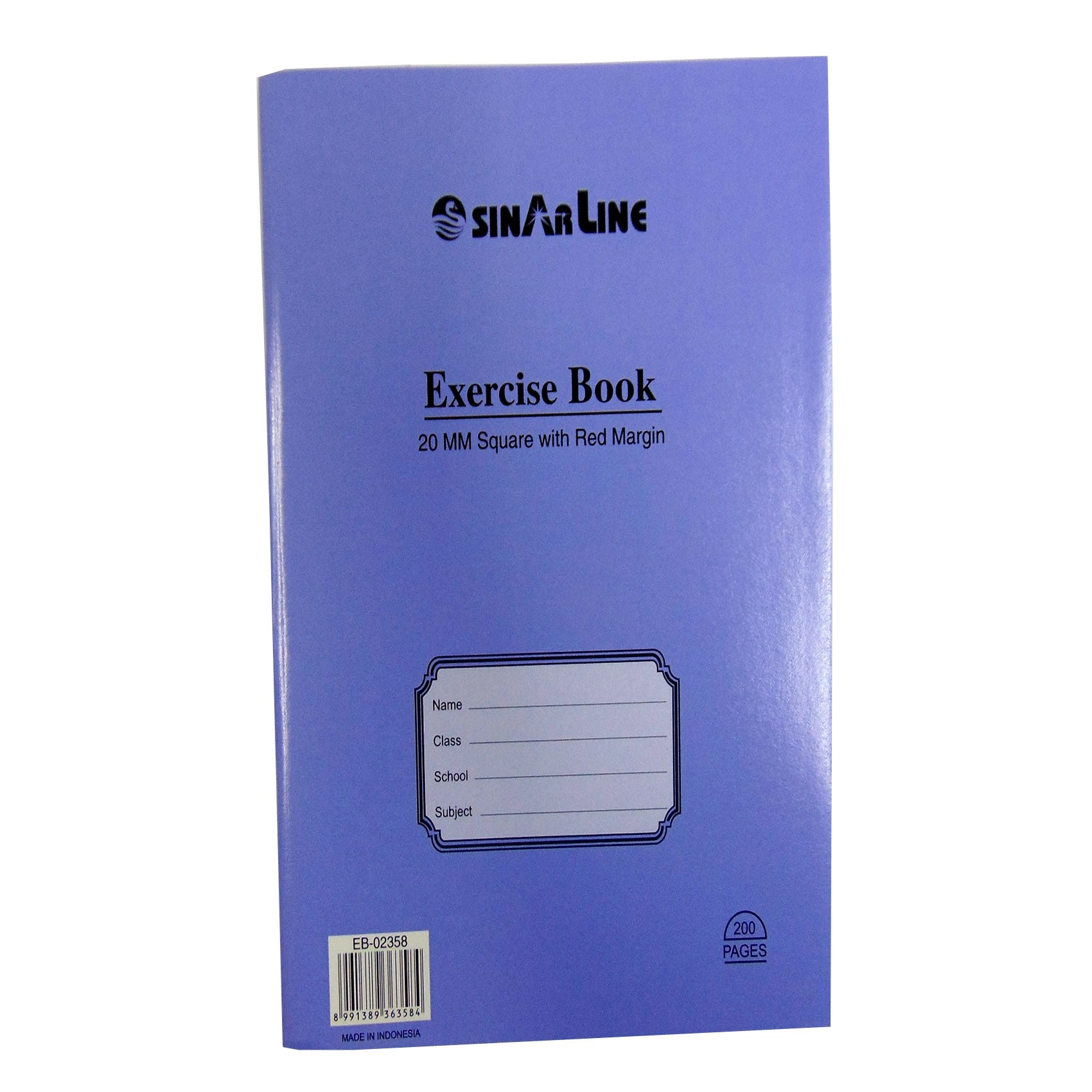SINARLINE Exercise Book - Lined 200 Sheets