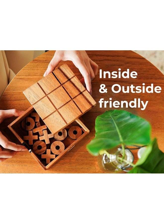 Tic Tac Toe - Wooden Board Game