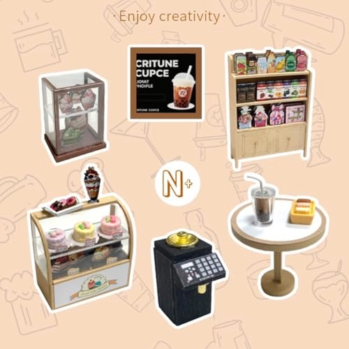 3D Wooden Puzzle Bookshelf Insert - Library of Books 1:24