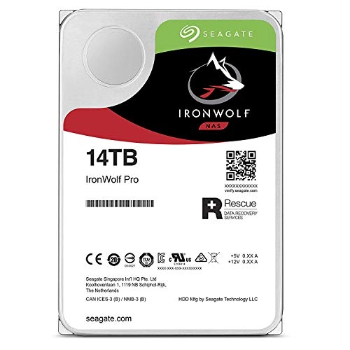 IronWolf Pro 3.5" 7200rpm SATA 6Gb/s (ST14000NE0008) - 14 TB