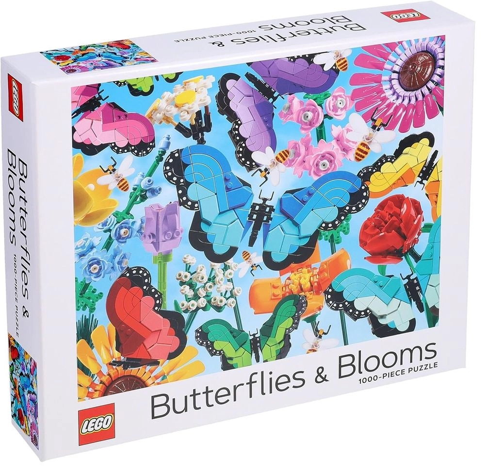 LEGO Butterfly & Blooms Puzzle (3768-HR_233437) - 1000 pcs