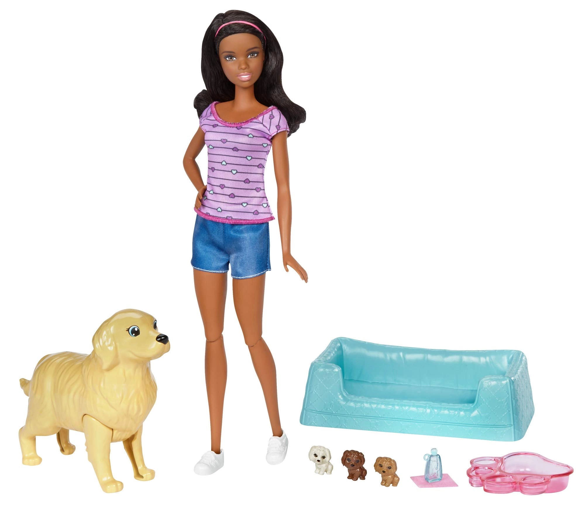 Barbie Newborn Pups - Playset Ages 3+