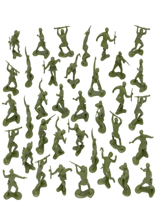 Russian Plastic Army Men 36 pcs
