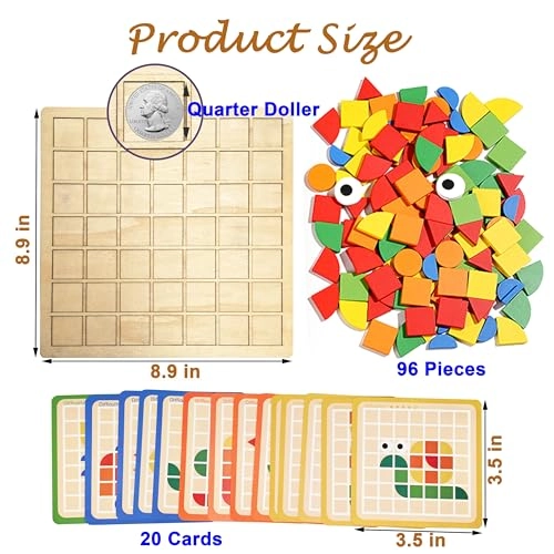 Cognitive Games for Dementia - 120 Pieces Wood