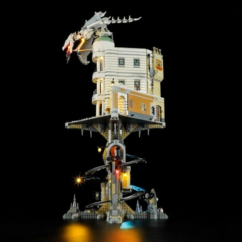 Light for LEGO 76417 Gringotts Wizarding Bank - Plastic 1 less than 5V