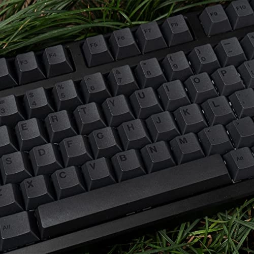 PBT Japanese Gray Keycaps - ANSI/ISO