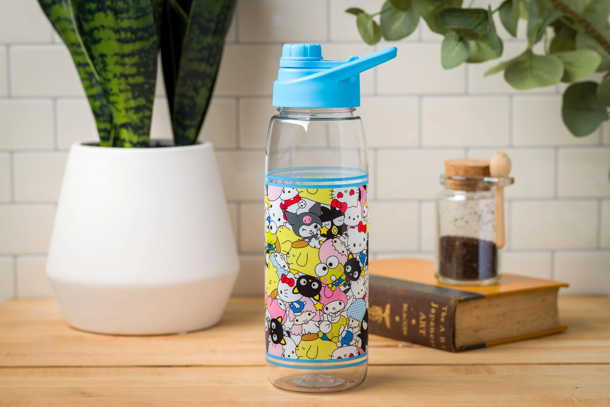 Sanrio Hello Kitty and Friends Water Bottle - Screw-On Lid