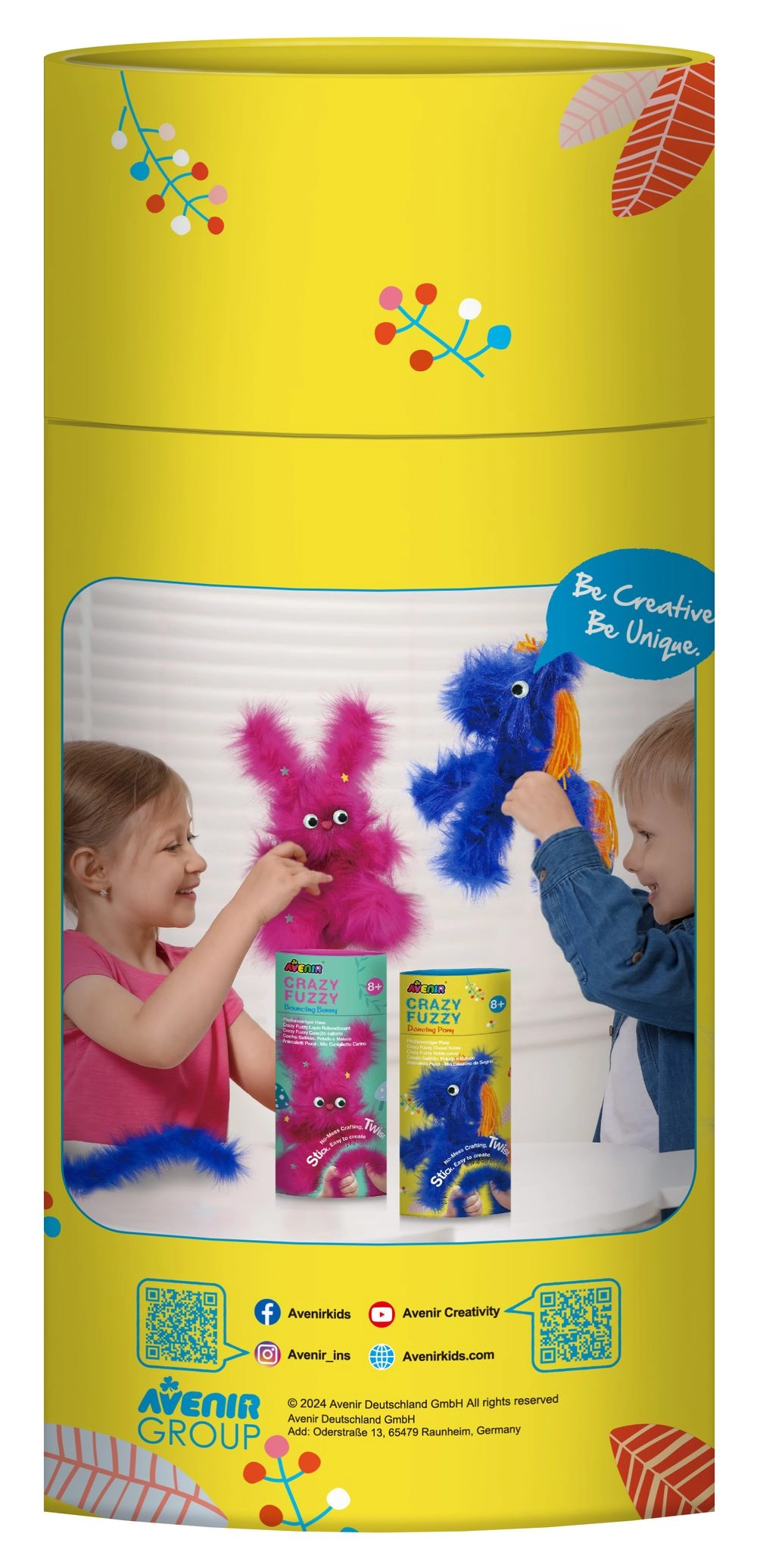 Crazy Fuzzy Dancing Pony Craft Kit - 6+ years