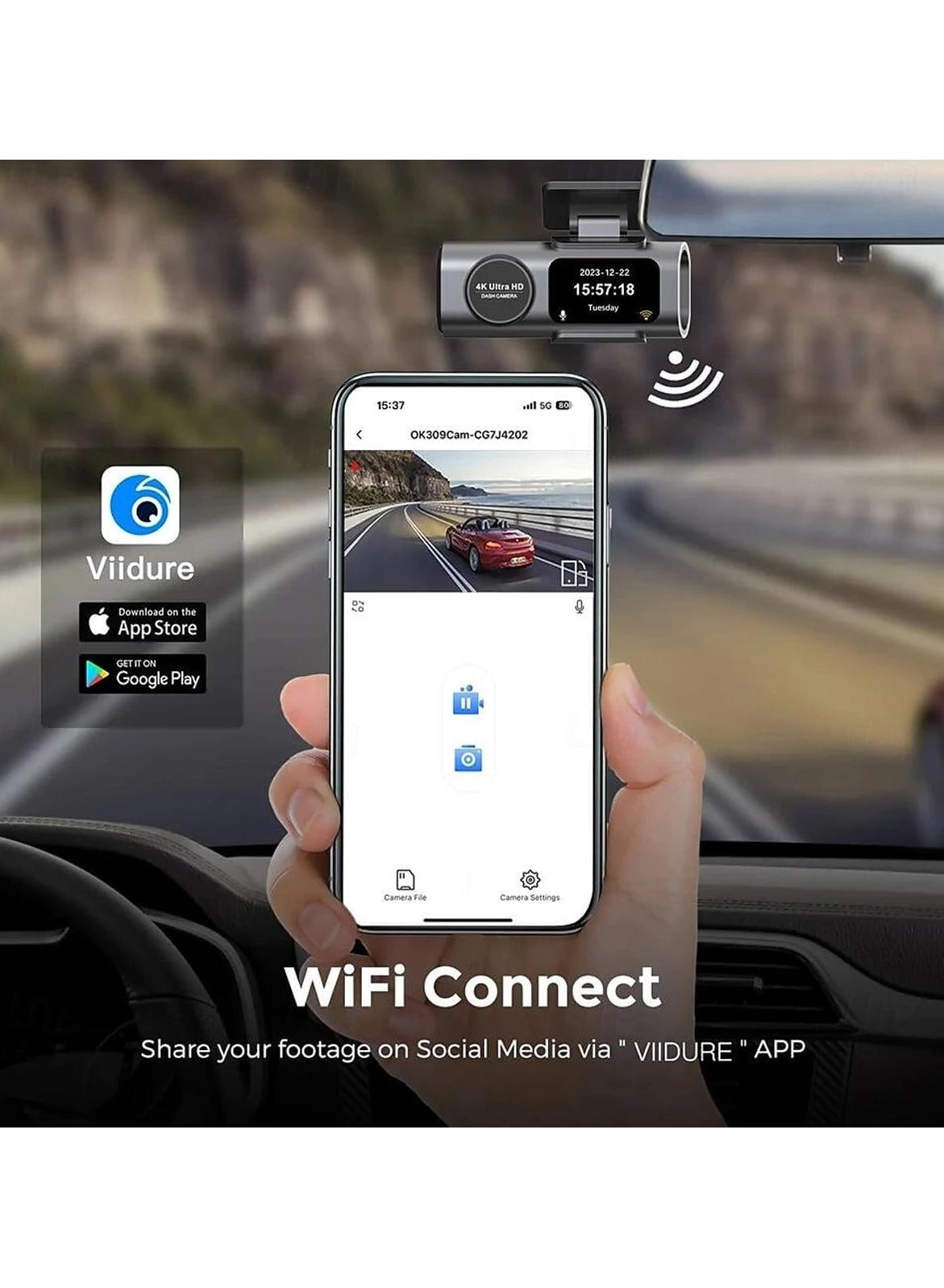 Dash Camera - 4K