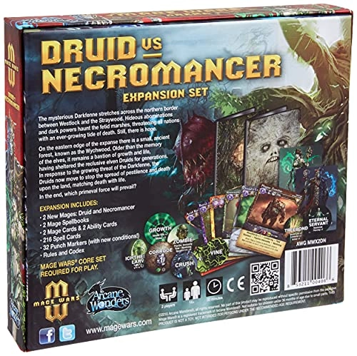 Mage Wars: Druid Vs Necromancer