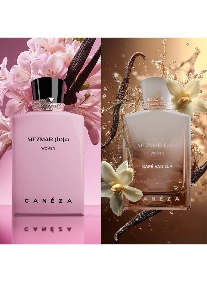 Canéza Mezmar Women Eau de Parfum 100ml + Café Vanilla Eau de Parfum 100ml