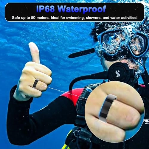 Smart Ring - Health Tracker Bluetooth IP68