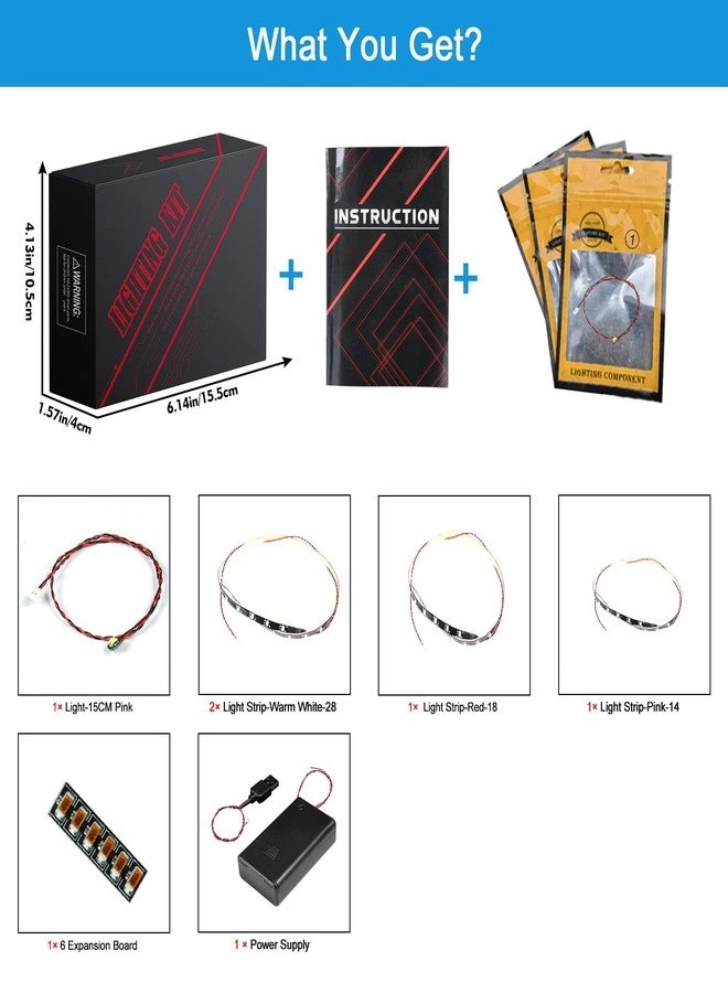 LED Light Kit - Compatible with Lego 10314 DIY Lighting