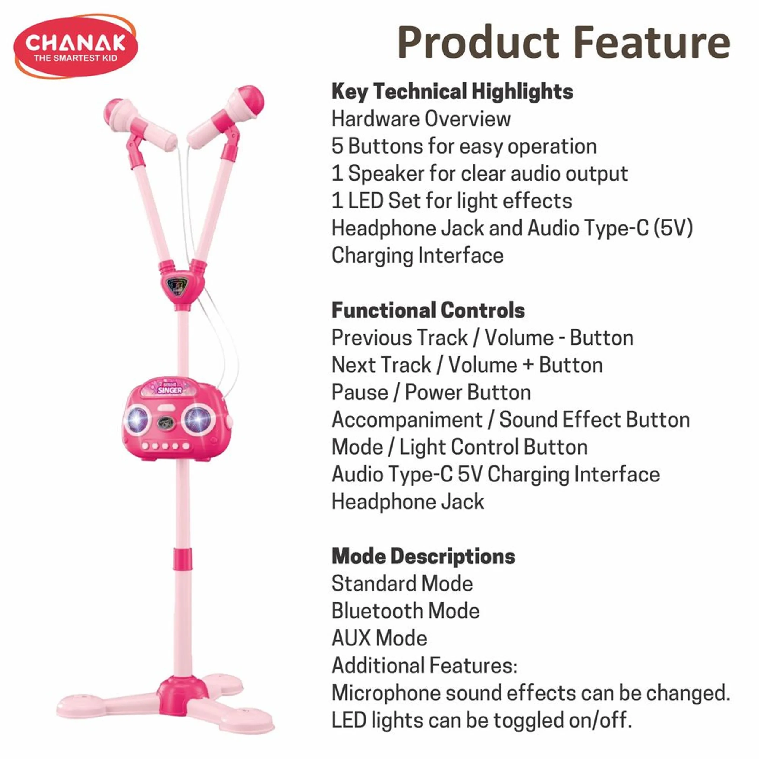 Smart Singer - 2 microphones