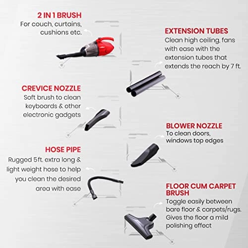 Compact - 700 Watts Washable HEPA Filter