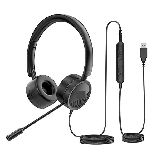 USB/3.5mm Wired Headset