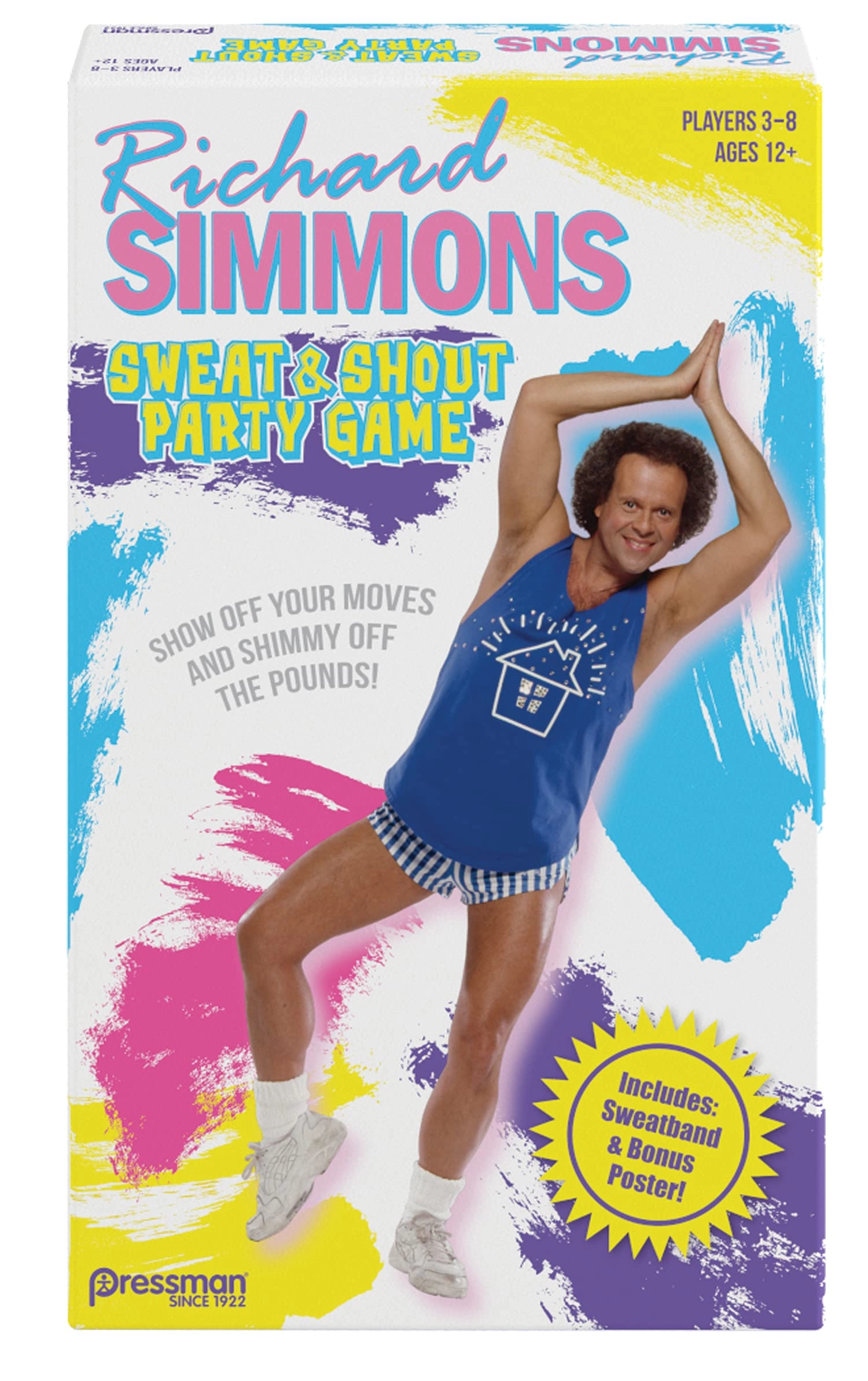 Pressman Richard Simmons: Sweat & Shout Party Game - 8 years