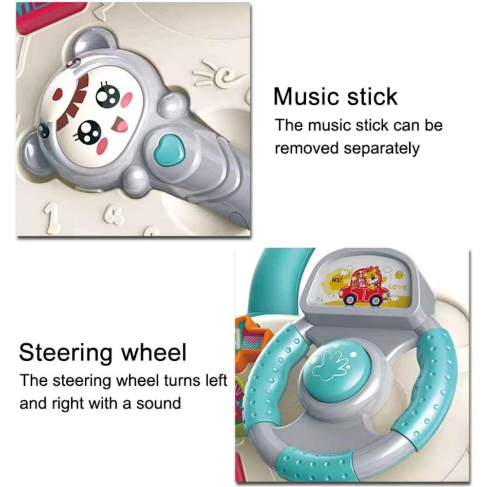 Baby Learning Walker - With Steering Wheel 6 months+