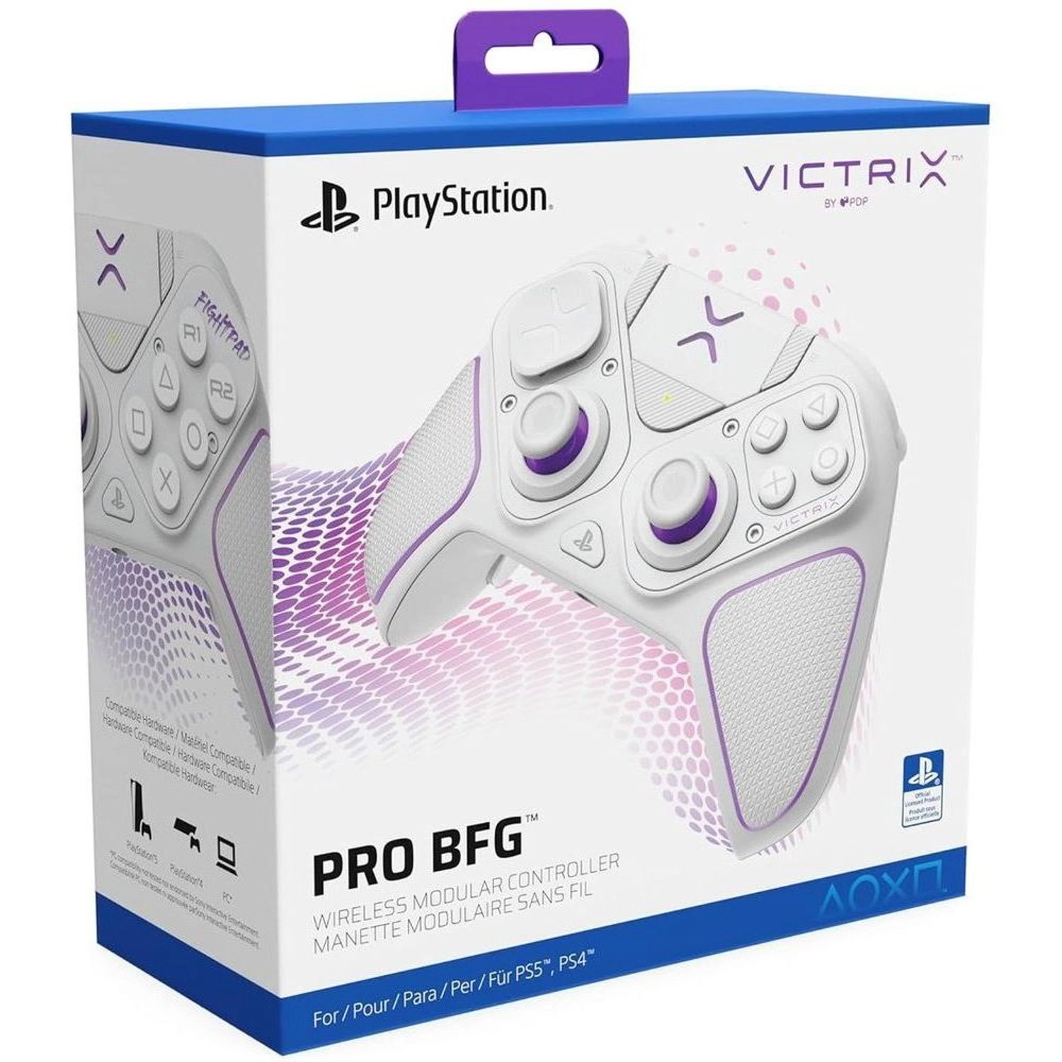 Victrix PRO BFG (PlayStation 5, PlayStation 4, PC) White