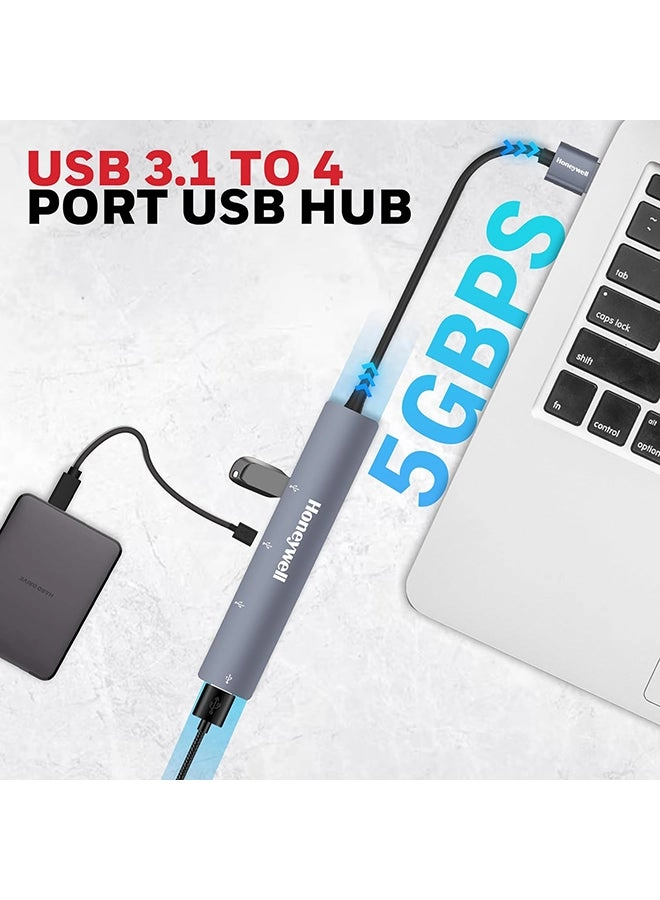 4In1 Usb Hub - 1x USB3.0 3x USB2.0 5Gbps