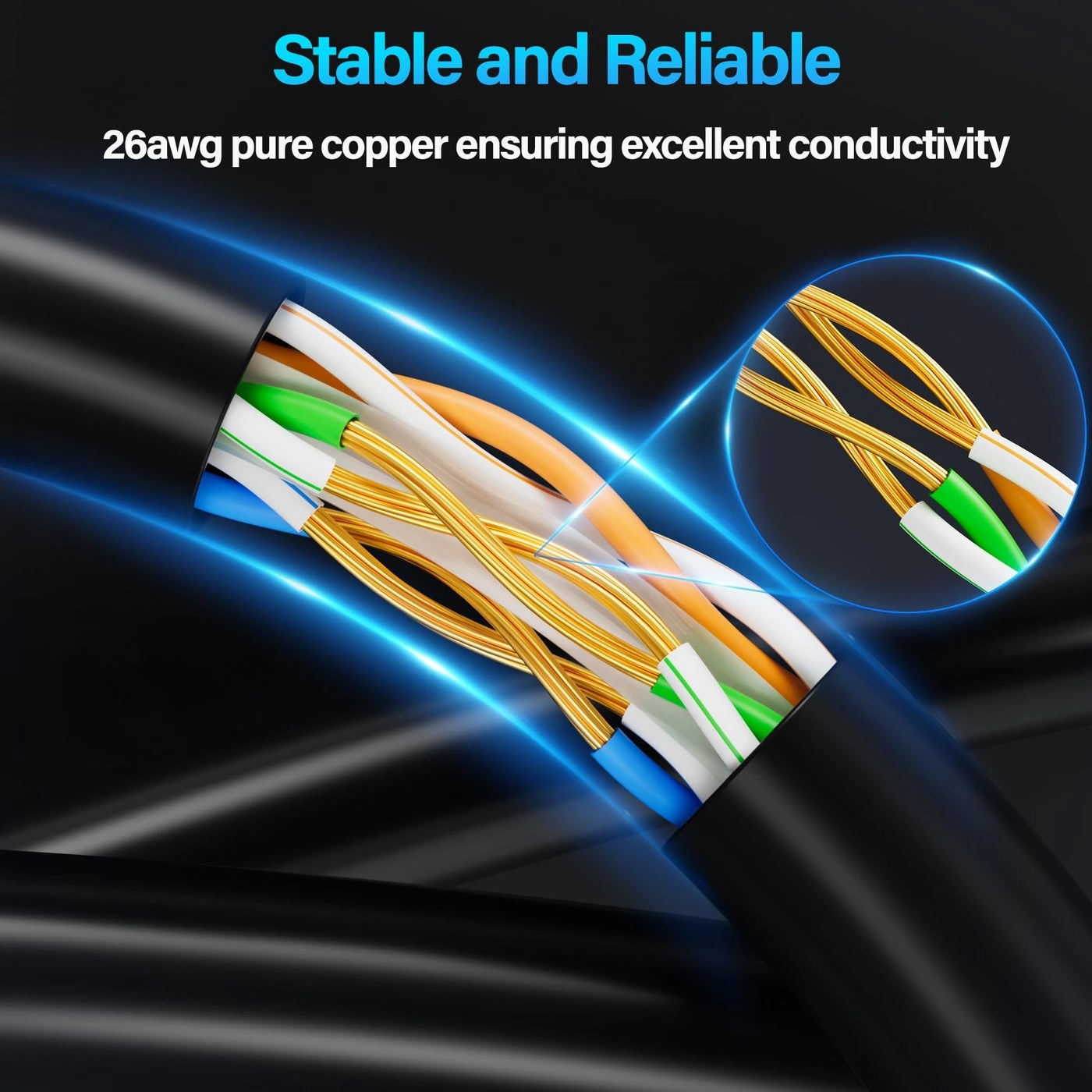 Cat6 Ethernet Cable - 75 ft