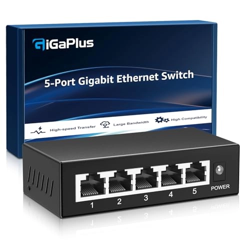 5 x 1G Switch Unmanaged 5-ports