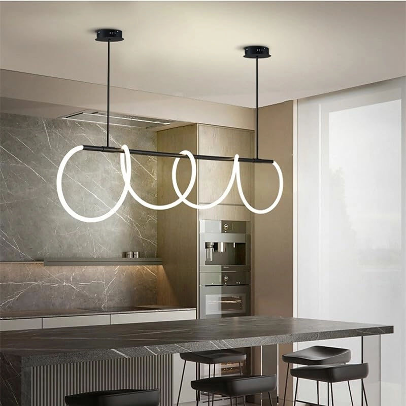 LED Hanging Chandelier - 39.4"
