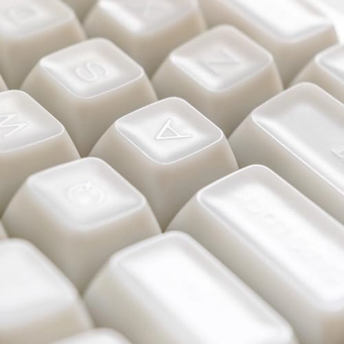 White Jade Keycaps - 160 Keys