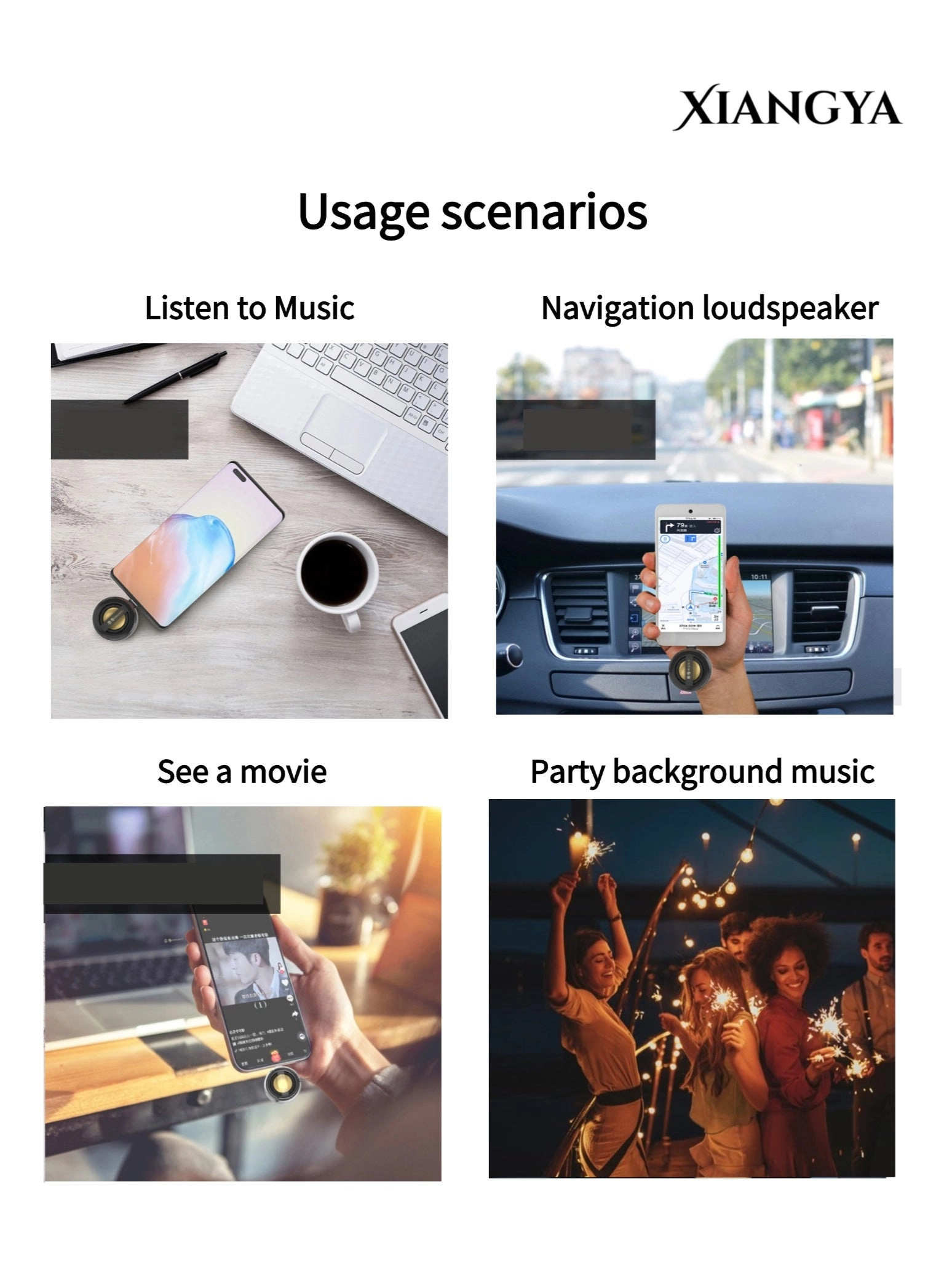 Plug-in Phone Speaker