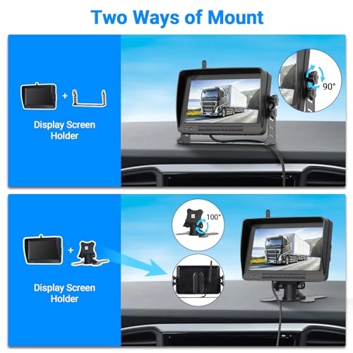 Wireless Digital Backup Camera - Night Vision 1080P