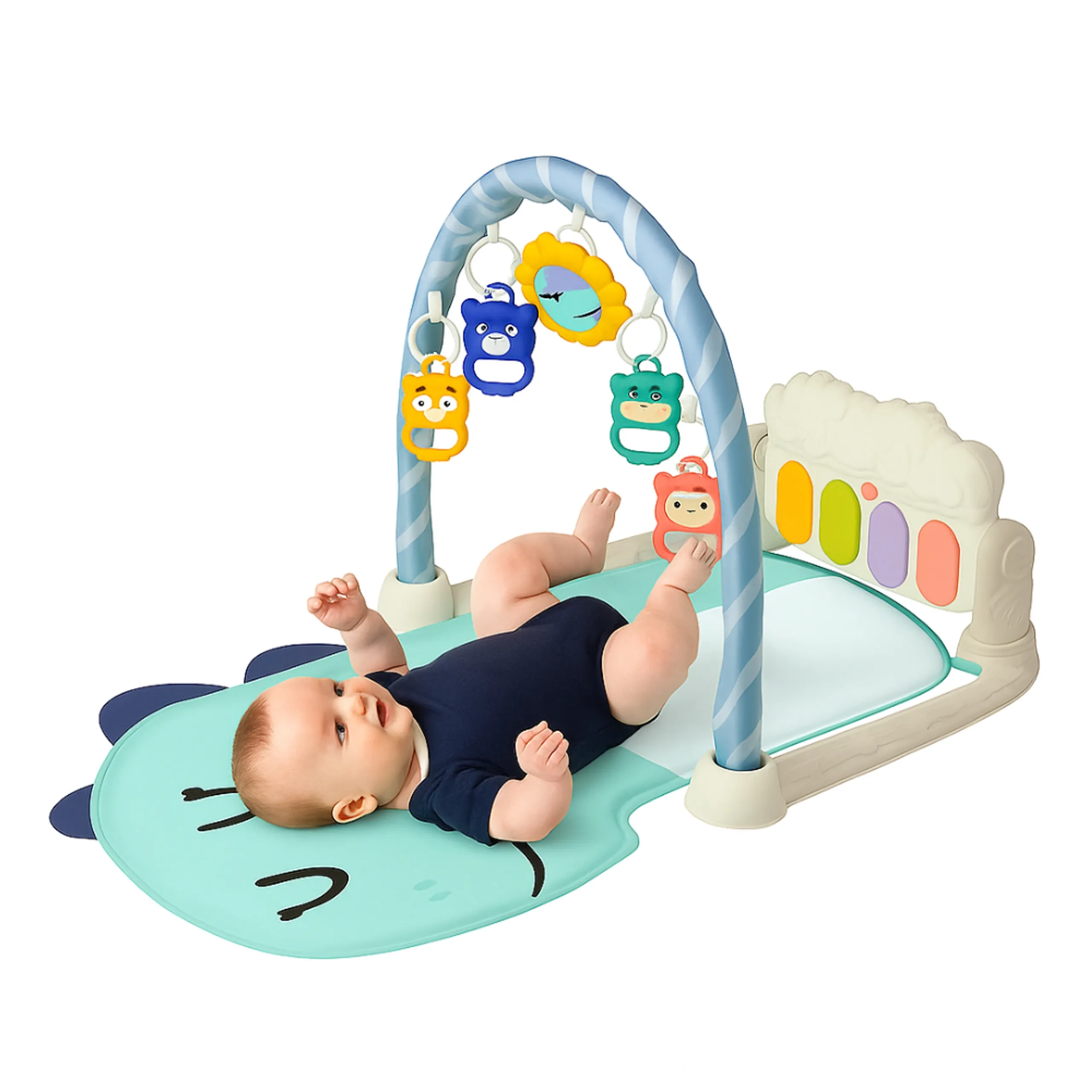 Cute Hippo Baby Play Gym - 0 months