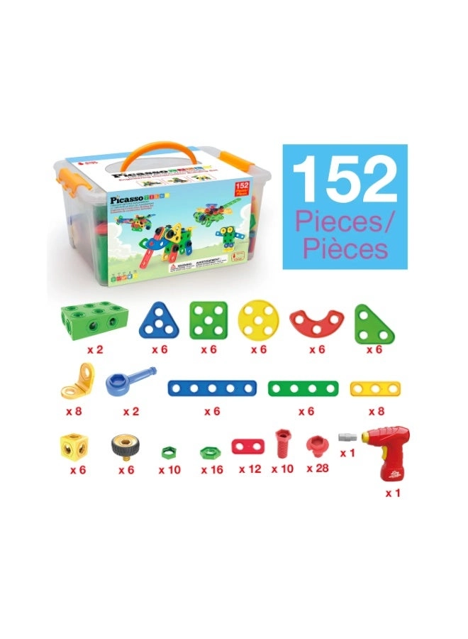 Engineering Construction Building Set - 152 pcs