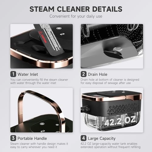 Steam Cleaner - 3 Bar 1250ML