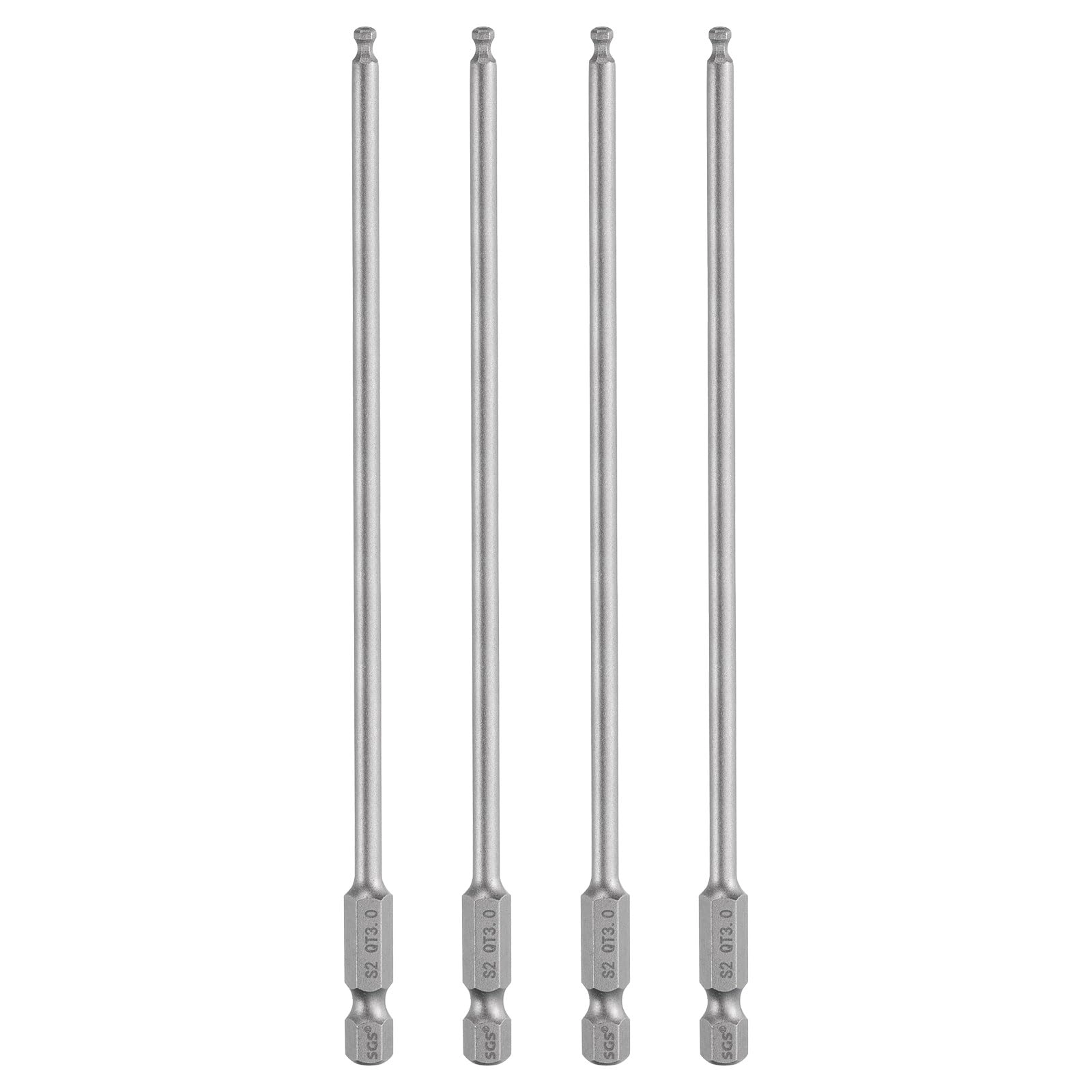 HARFINGTON Ball End Hex Screwdriver Bit - 4 150mm
