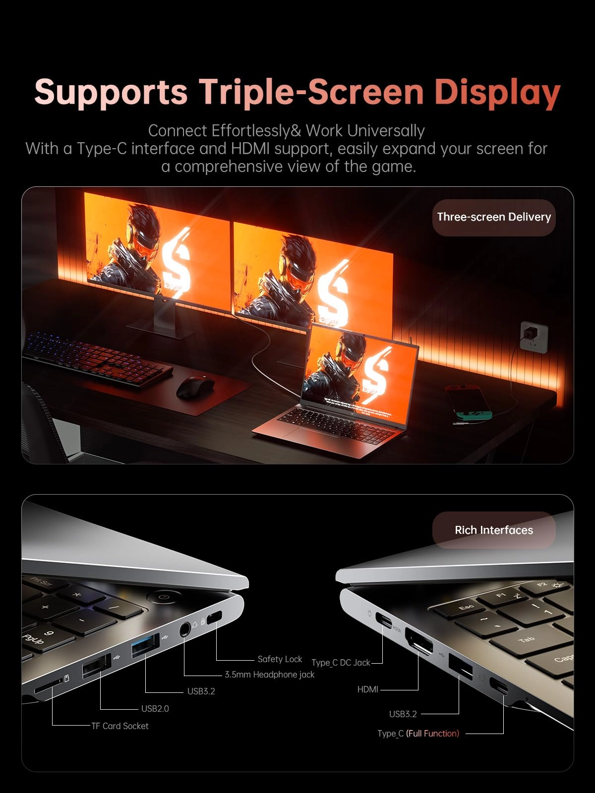 RX16 - 16'' Ryzen 7-7735HS 16GB DDR5 512GB SSD