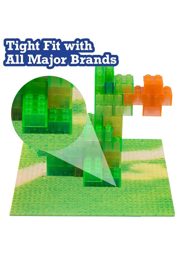 Brick Building Baseplates - 2 pcs