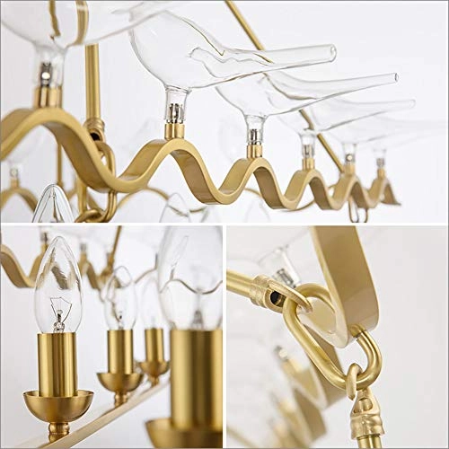 Creative Concise Glass Chandeliers - E14 4pc/6pc