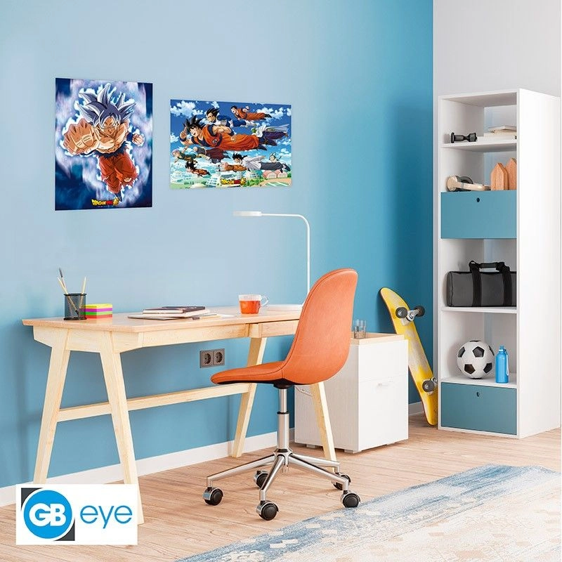 DRAGON BALL SUPER Set 2 Chibi Posters - Laminated paper 52x38cm