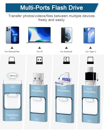 USB Memory Stick - USB 3.0 USB Type C 256GB for iPhone