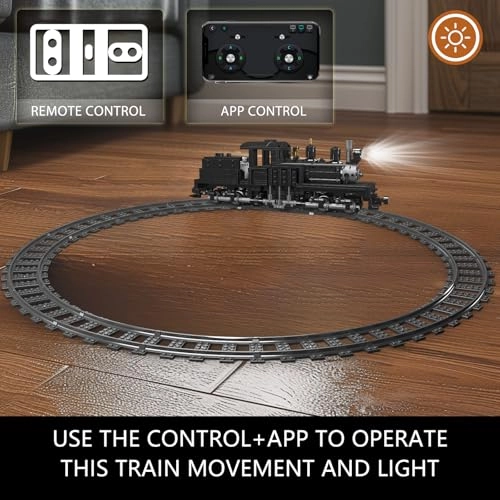 Shay-Type Steam Locomotive - Led Lighting Remote/App Control