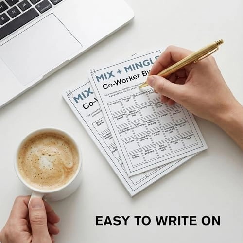 Office Bingo Cards - Adult 25