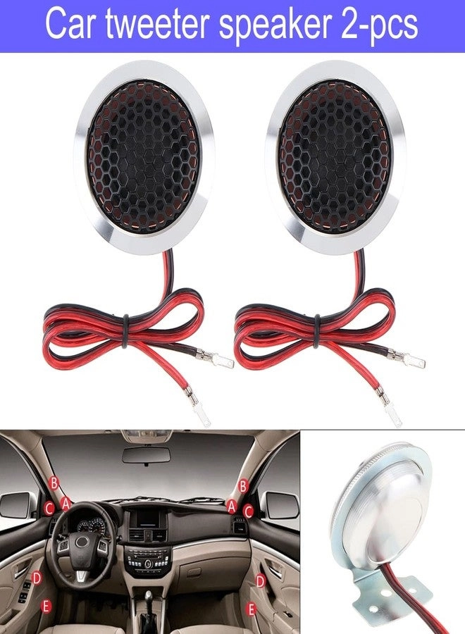 Silk Dome Tweeters - 1.5 Inch Mini Dome