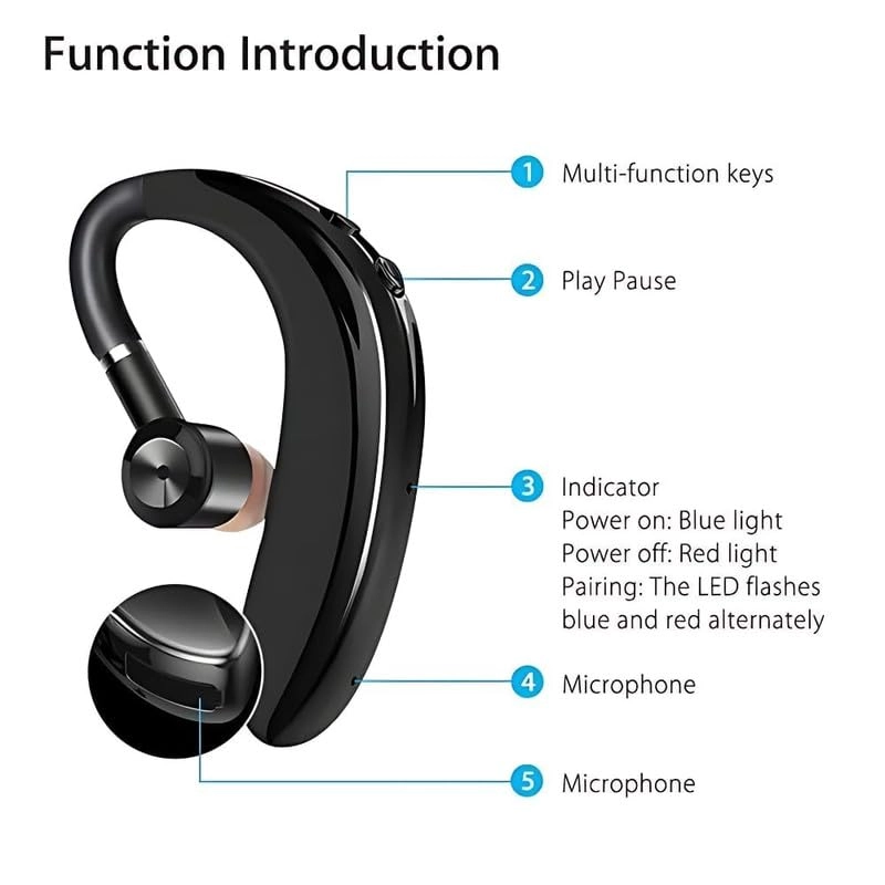 89ABG3 Wireless Headset