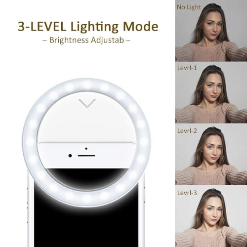 Portable LED Ring Light - 12" inch