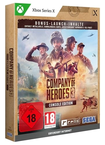 Company of Heroes 3 Launch Edition (Metal Case) - Xbox Series X