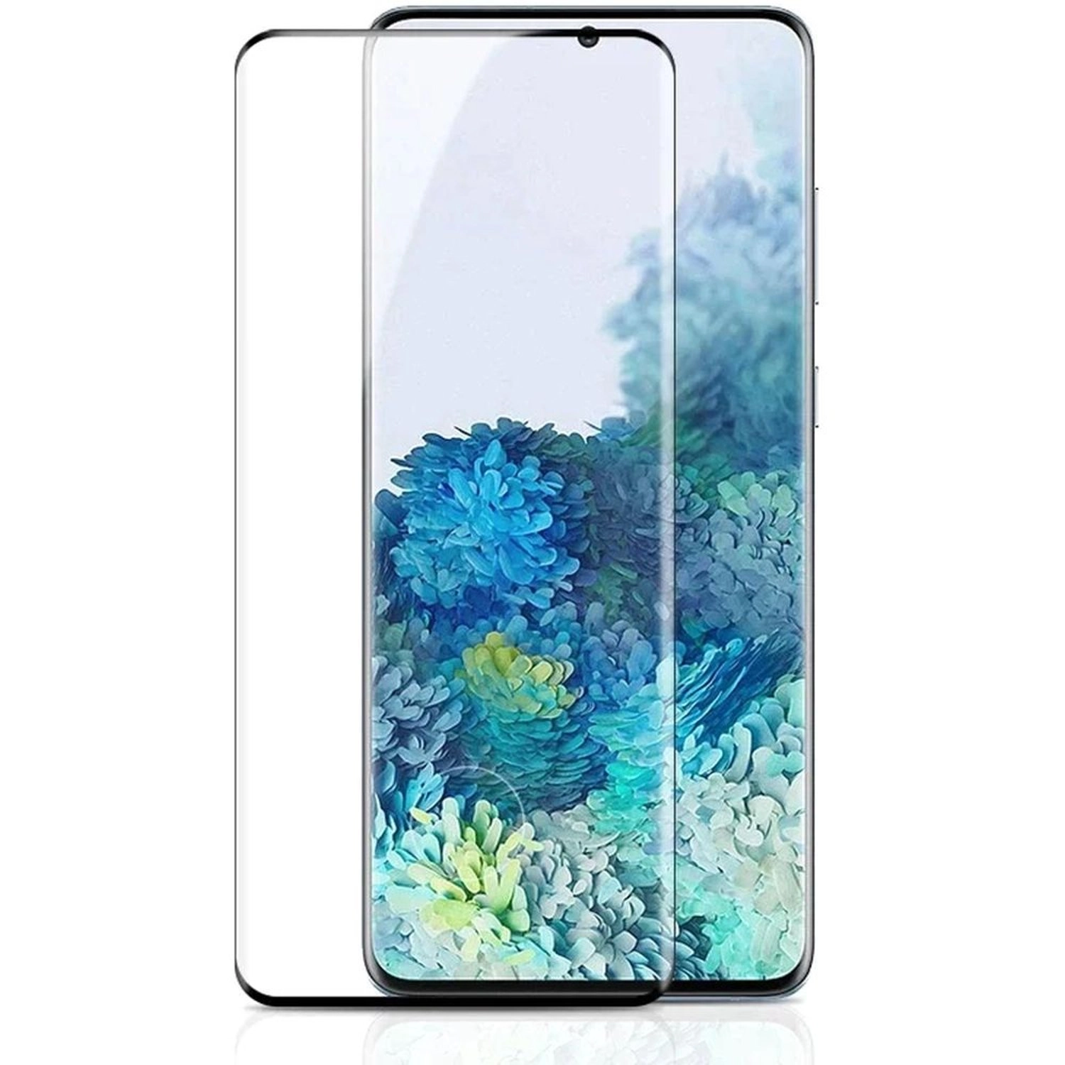 Clear Anti-Scratch Anti-Fingerprint Tempered Glass Screen Protector + Camera Lens Protector + Back Protector for Galaxy S22 Ultra