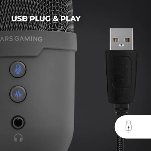 MMICCX 3.5mm-Mini-Jack+USB Microphone