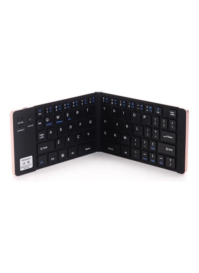 Round Keycap Touch Keyboard Case - Wireless