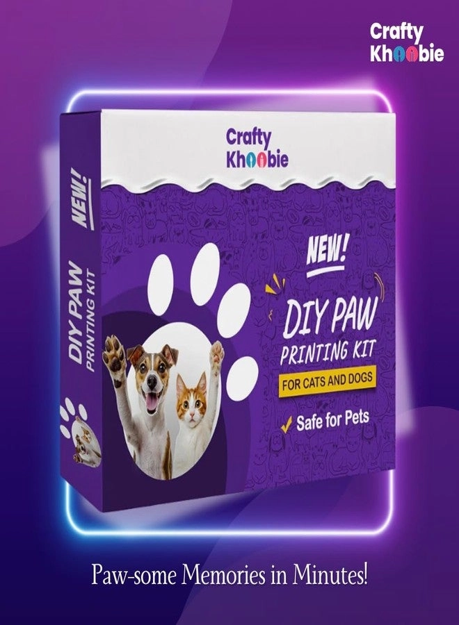 Paw Printing Kit - Colour Set DIY