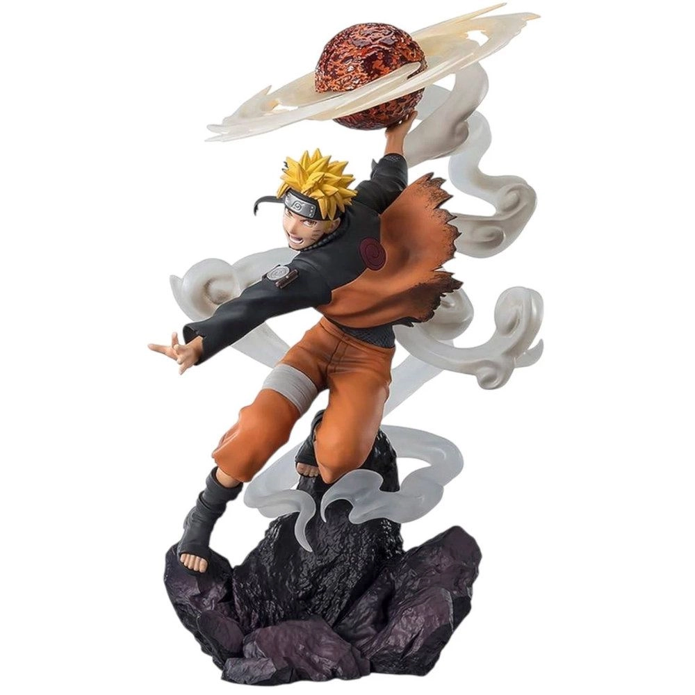 BANDAI TAMASHII Naruto Uzumaki - Naruto: Shippuden - Sage Art: Lava Release Rasenshuriken Non Scale Statue (20 cm) (3000035420)